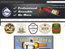 Tablet Screenshot of beerclings.com